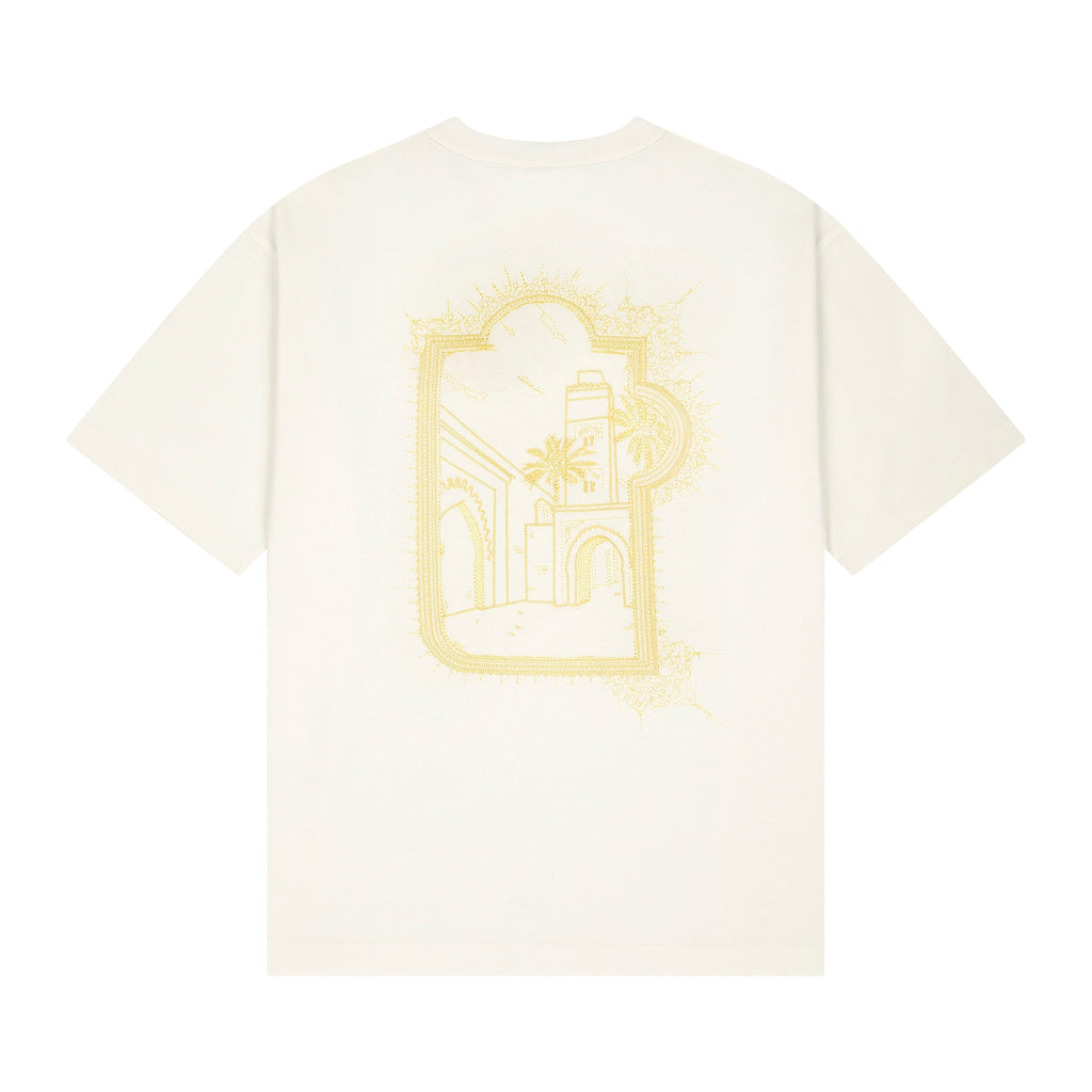 "aziza" T Shirt off white