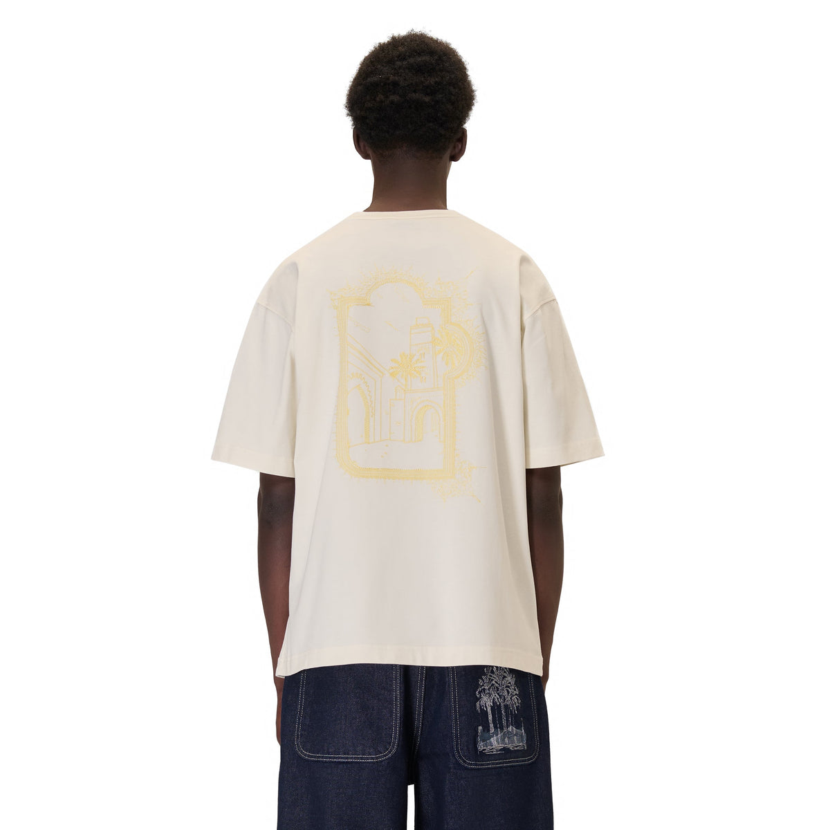 "aziza" T Shirt off white